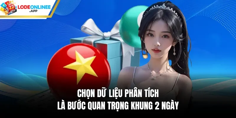 Chọn dữ liệu phân tích là bước quan trọng khung 2 ngày