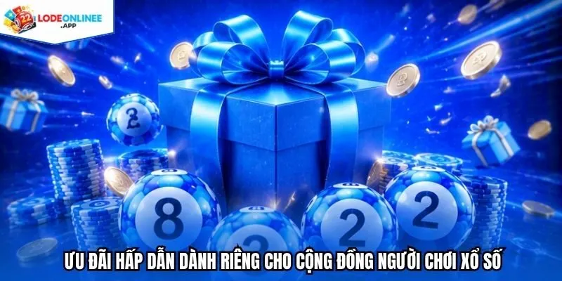Ưu đãi hấp dẫn dành riêng cho cộng đồng người chơi xổ số